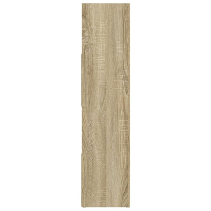 Sonoma Oak Book Cabinet & Room Divider - 105x24x102 cm, Stylish & Functional