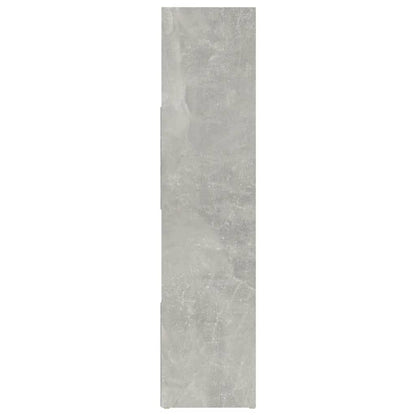 Concrete Grey Book Cabinet/Room Divider 105x24x102 cm