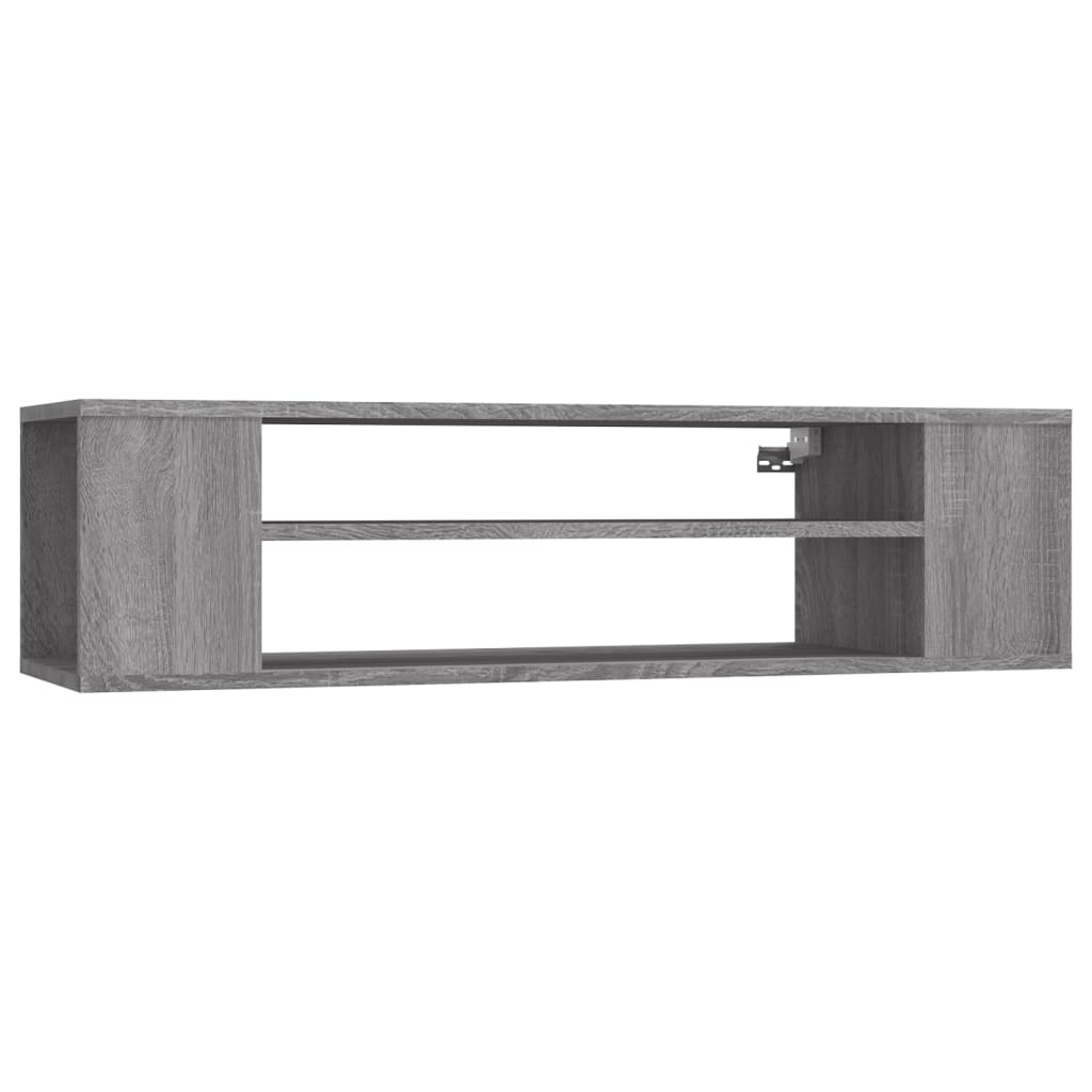 Hanging TV Cabinet Grey Sonoma 100x30x26.5 cm Engineered Wood