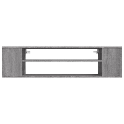 Hanging TV Cabinet Grey Sonoma 100x30x26.5 cm Engineered Wood