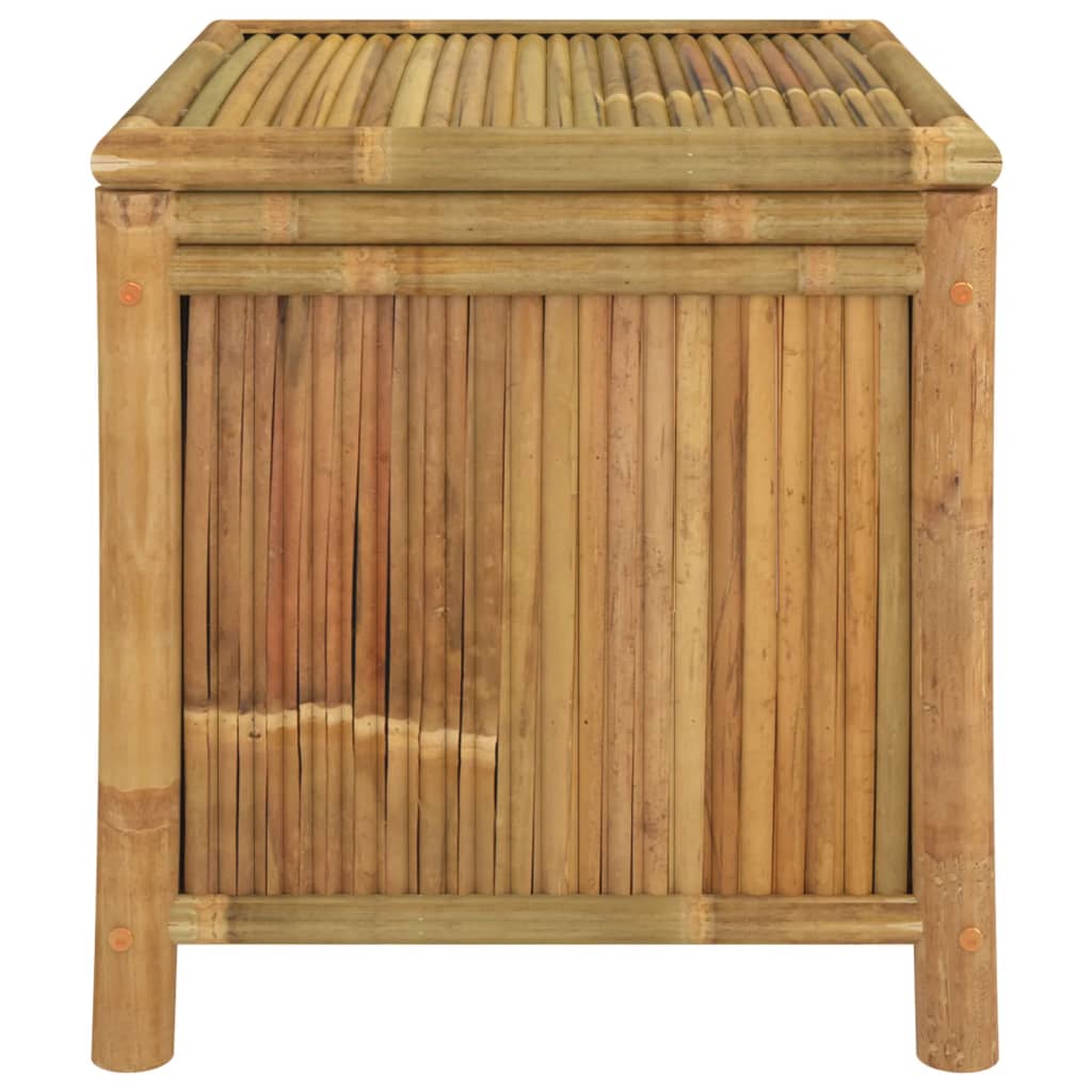 Compact Bamboo Garden Storage Box 60x52x55cm – Stylish & Durable
