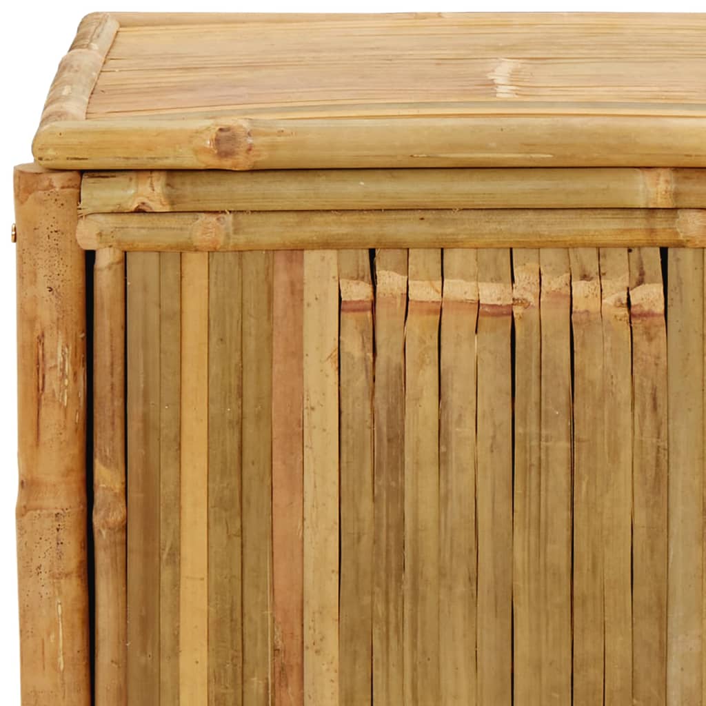 Compact Bamboo Garden Storage Box 60x52x55cm – Stylish & Durable