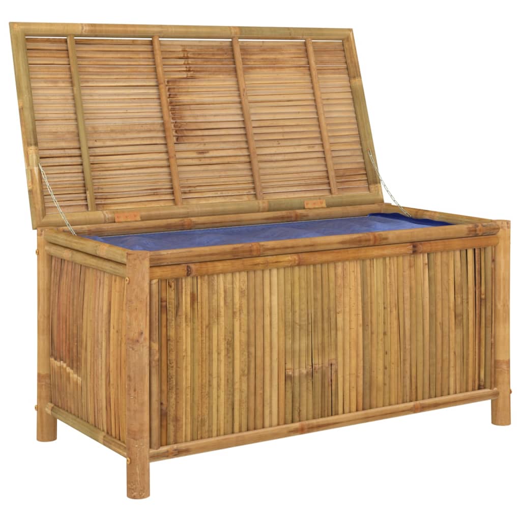 Stylish Bamboo Garden Storage Box 110x52x55cm - Durable & Eco-Friendly