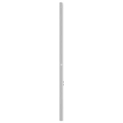 White Metal Headboard - Elegant 80 cm Frame for Any Bedroom