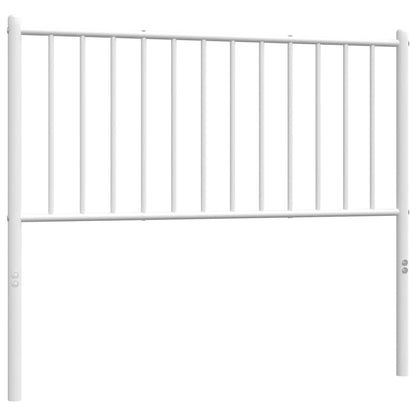 Elegant White Metal Headboard – 100 cm for Stylish Bedrooms