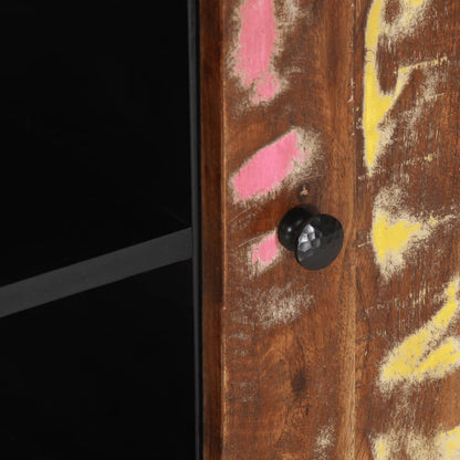 TV Cabinet 80x33x46 cm Solid Wood Reclaimed&Engineered Wood