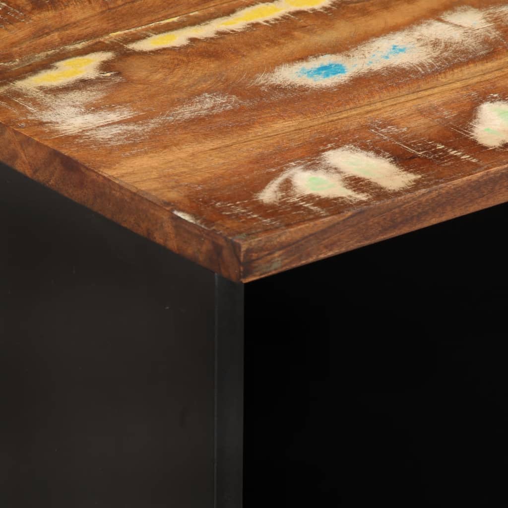 TV Cabinet 100x33x46 cm Solid Wood Reclaimed&Engineered Wood