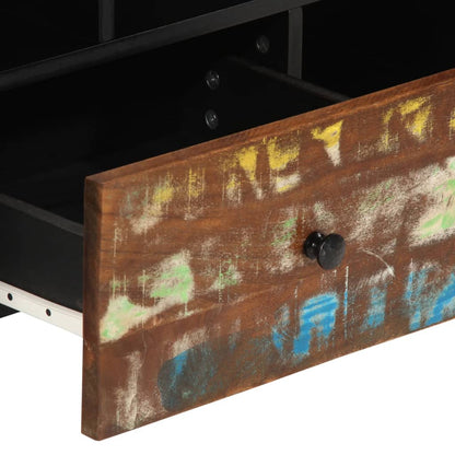 TV Cabinet 100x33x46 cm Solid Wood Reclaimed&Engineered Wood