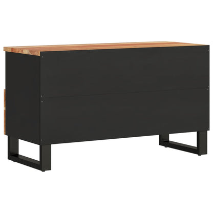 TV Cabinet 80x33x46 cm Solid Wood Acacia and Engineered Wood