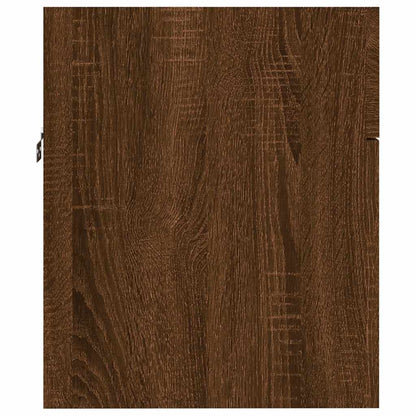 2-Piece Brown Oak Bathroom Set - Engineered Wood