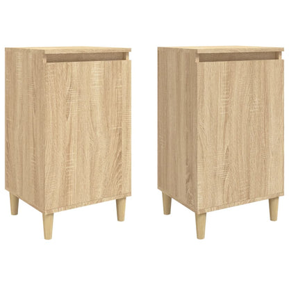 Sonoma Oak Bedside Cabinets 2 Pcs, 40x35x70 cm - Engineered Wood