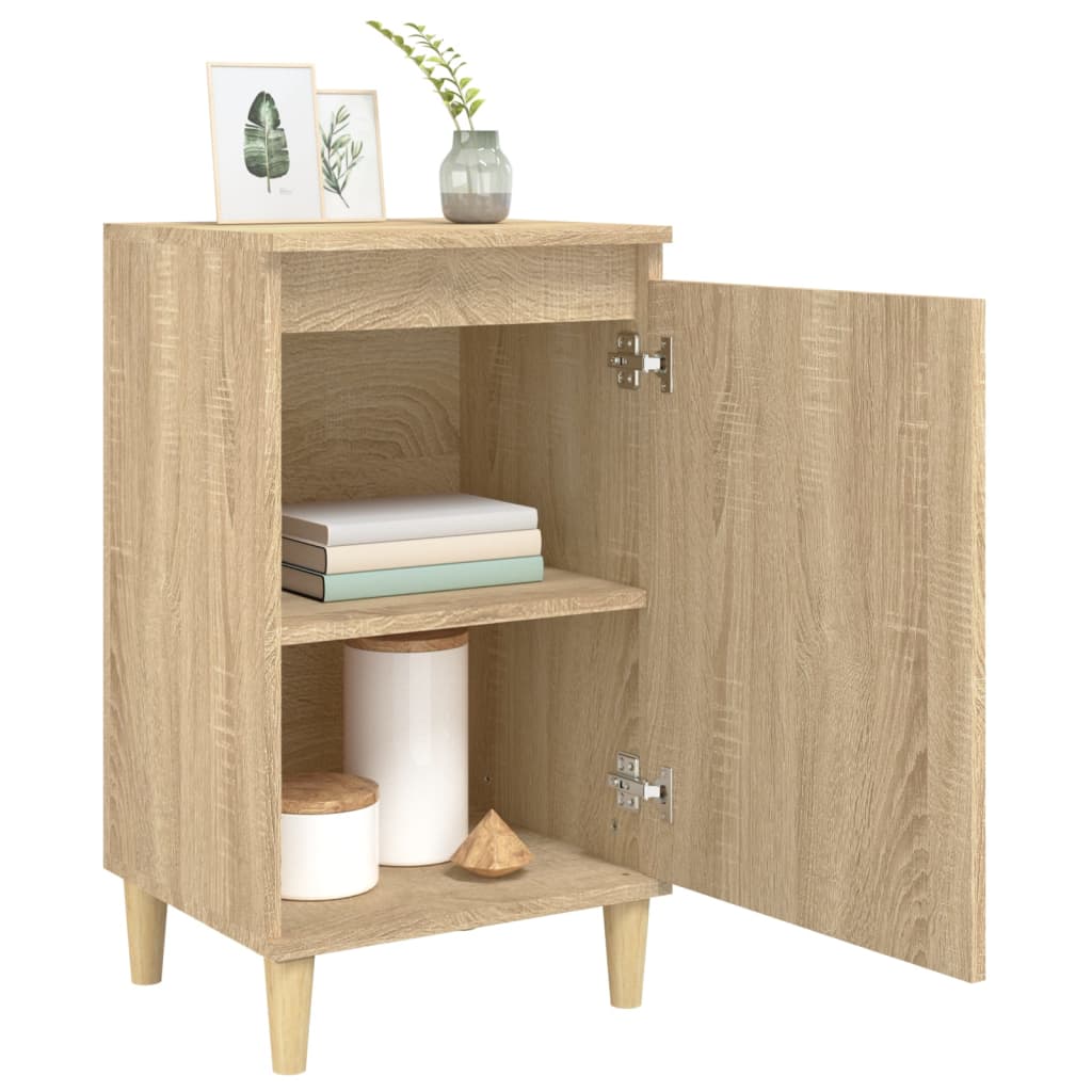 Sonoma Oak Bedside Cabinets 2 Pcs, 40x35x70 cm - Engineered Wood