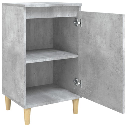 Concrete Grey Bedside Cabinet 40x35x70 cm - Engineered Wood