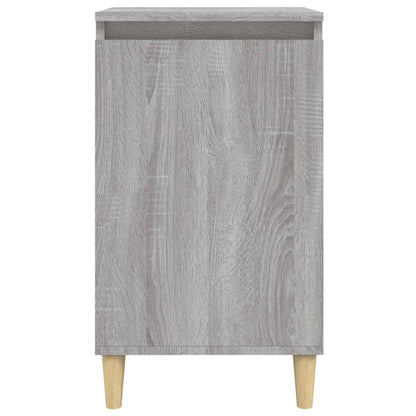 Grey Sonoma Engineered Wood Bedside Cabinets, 2 Pcs, 40x35x70 cm