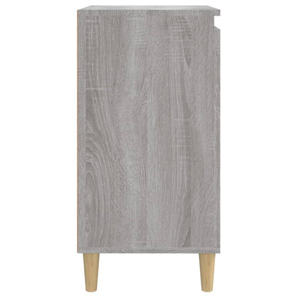 Grey Sonoma Engineered Wood Bedside Cabinets, 2 Pcs, 40x35x70 cm