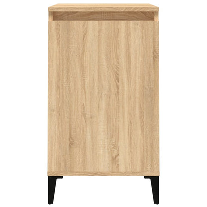 Sonoma Oak Bedside Cabinets Set, 40x35x70 cm, Engineered Wood