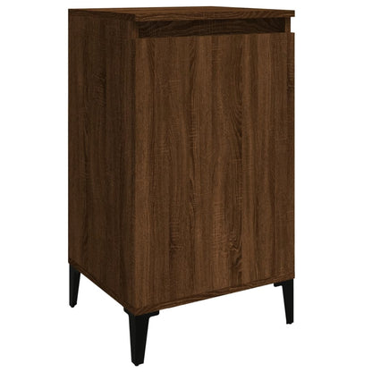 Brown Oak Bedside Cabinets 2 pcs, 40x35x70 cm, Engineered Wood