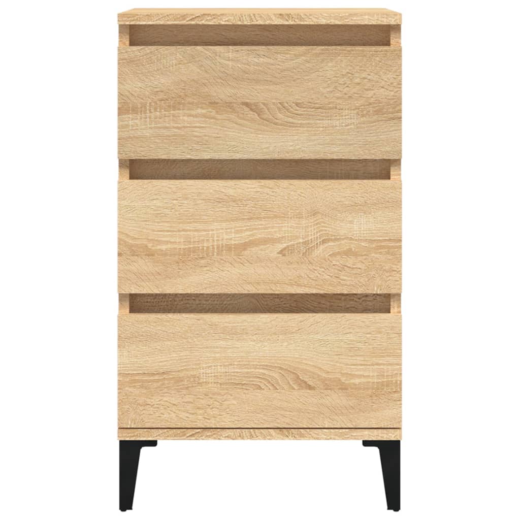 Bedside Cabinet in Sonoma Oak - 40x35x70 cm Engineered Wood