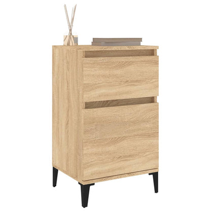 Sonoma Oak Bedside Cabinets 2 pcs - 40x35x70 cm Elegant Storage