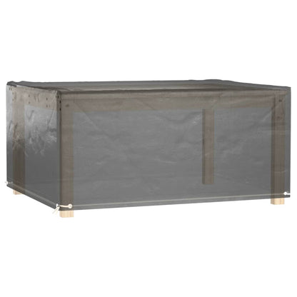 Waterproof 2-Piece Garden Furniture Covers - Gray, 160x120x75 cm