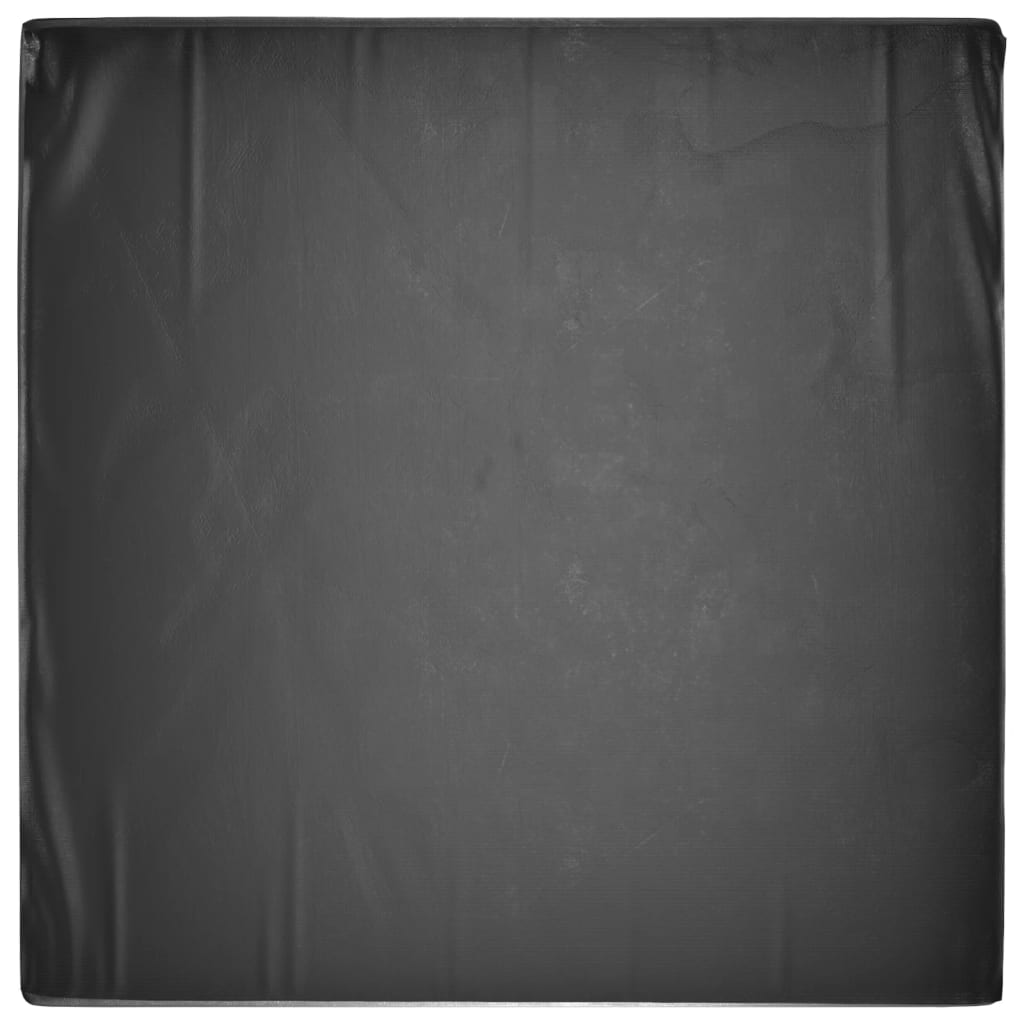 Waterproof Black Garden Furniture Covers 2pcs, 16 Eyelets, 240cm Sq.