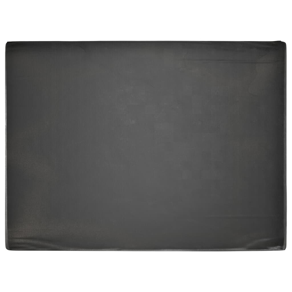 Durable Black Garden Furniture Covers 2pcs 300x200x75cm 16 Eyelets