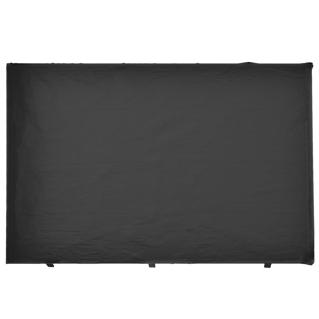 Durable Polyethylene Swing Bench Covers 2pcs - 12 Eyelets 215x150x130/150 cm