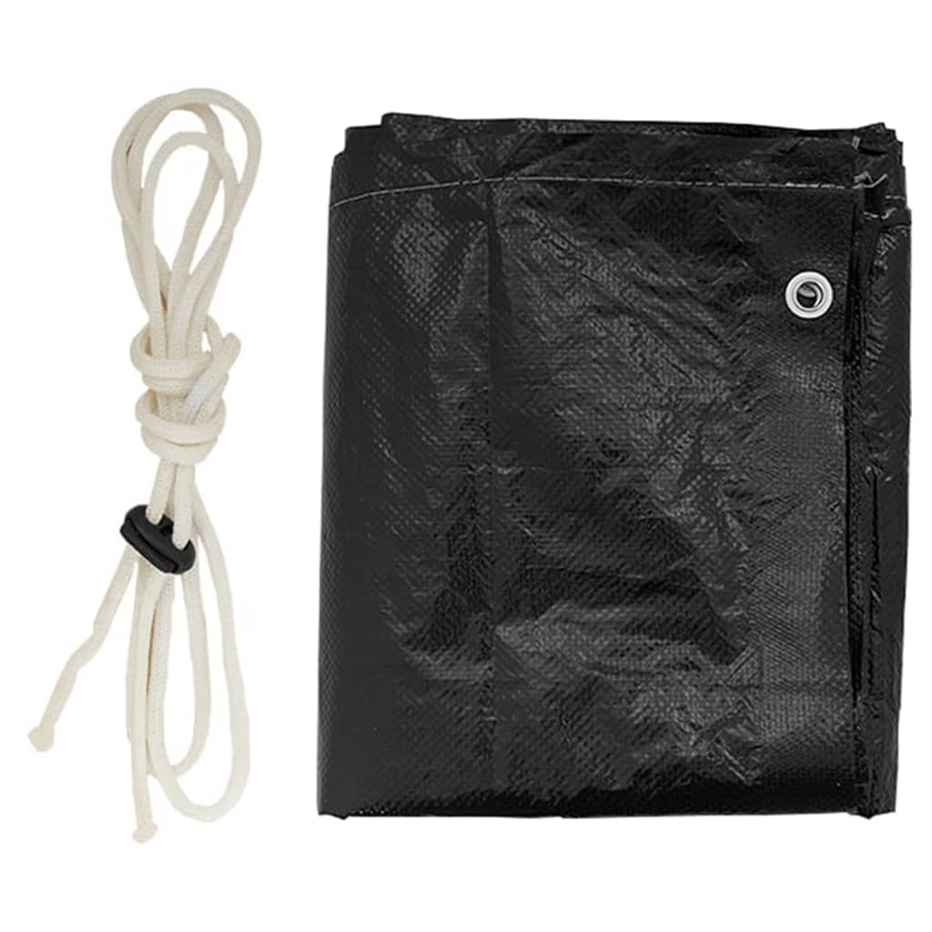 Durable Polyethylene Swing Bench Covers, 2pcs, 12 Eyelets, 220x177x220cm