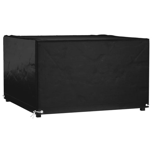 Waterproof Square Garden Furniture Cover, 8 Eyelets, 125x125x75cm