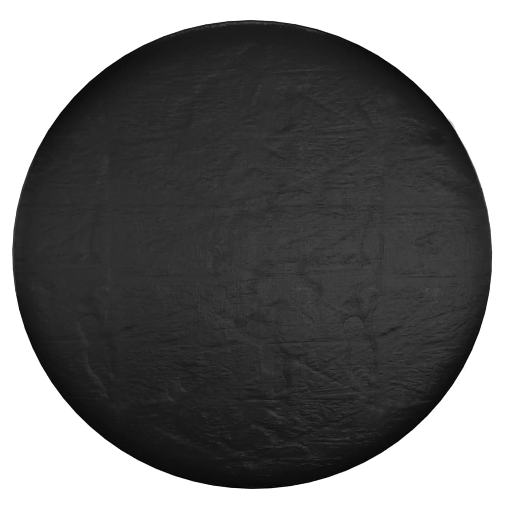 Durable Green Round Garden Furniture Cover Ø230x90 cm with Eyelets