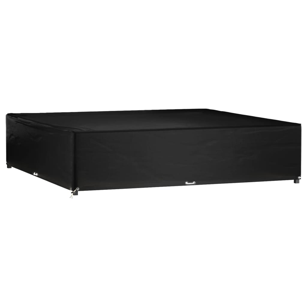 Durable Green Square Garden Furniture Cover, 240x240x55 cm, 16 Eyelets