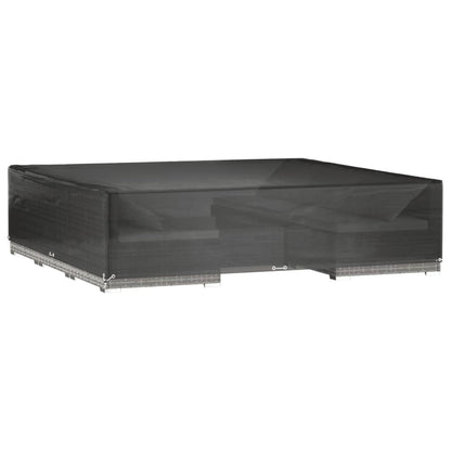 Durable Green Square Garden Furniture Cover, 240x240x55 cm, 16 Eyelets