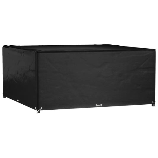 Waterproof Green Garden Furniture Cover, 16 Eyelets, 250x250x90 cm