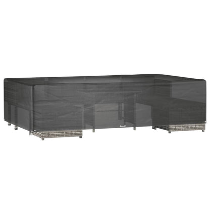 Durable Green Garden Furniture Cover 12 Eyelets, 315x180x75 cm