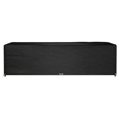 Waterproof 16-Eyelet Garden Furniture Cover, 325x205x90 cm, Black