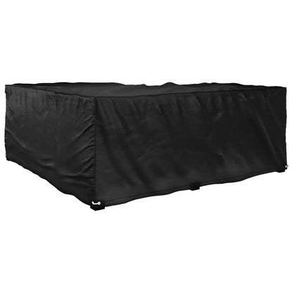 Durable L-Shaped Garden Furniture Cover, 12 Eyelets, 185x185x70 cm