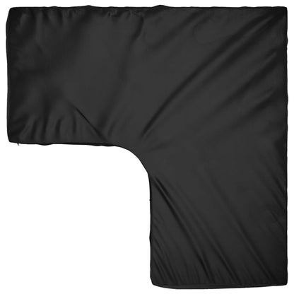 Durable L-Shaped Garden Furniture Cover, 12 Eyelets, 185x185x70 cm