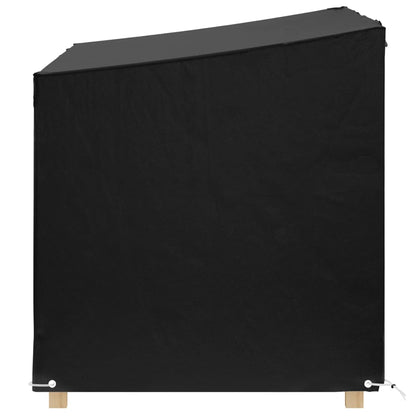Durable Polyethylene Swing Bench Cover 215x150x130/150 cm, 12 Eyelets