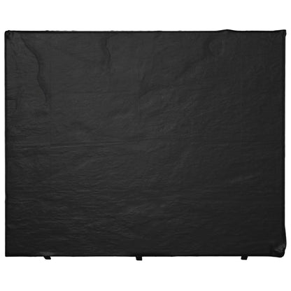 Durable Green Polyethylene Swing Bench Cover 220x177x220 cm, 12 Eyelets