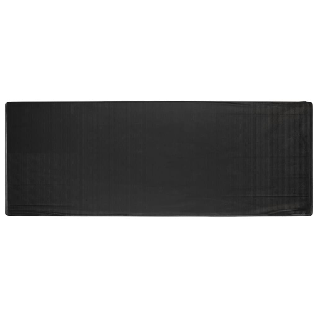 Durable Polyethylene Sunlounger Cover, Green, 205x75x40 cm, 12 Eyelets