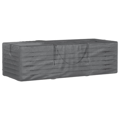 Black Polyethylene Garden Cushion Storage Bag 135x40x55 cm