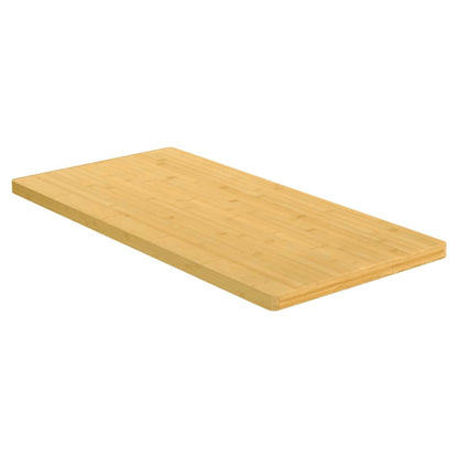 Eco-Friendly Bamboo Table Top - 40x80x2.5 cm Durable Surface
