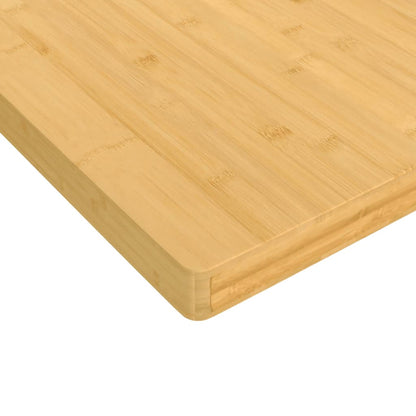 Eco-Friendly Bamboo Table Top - 40x80x2.5 cm Durable Surface