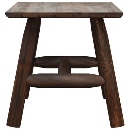 Solid Wood Spruce Side Table, 49x49x50 cm - Stylish & Durable
