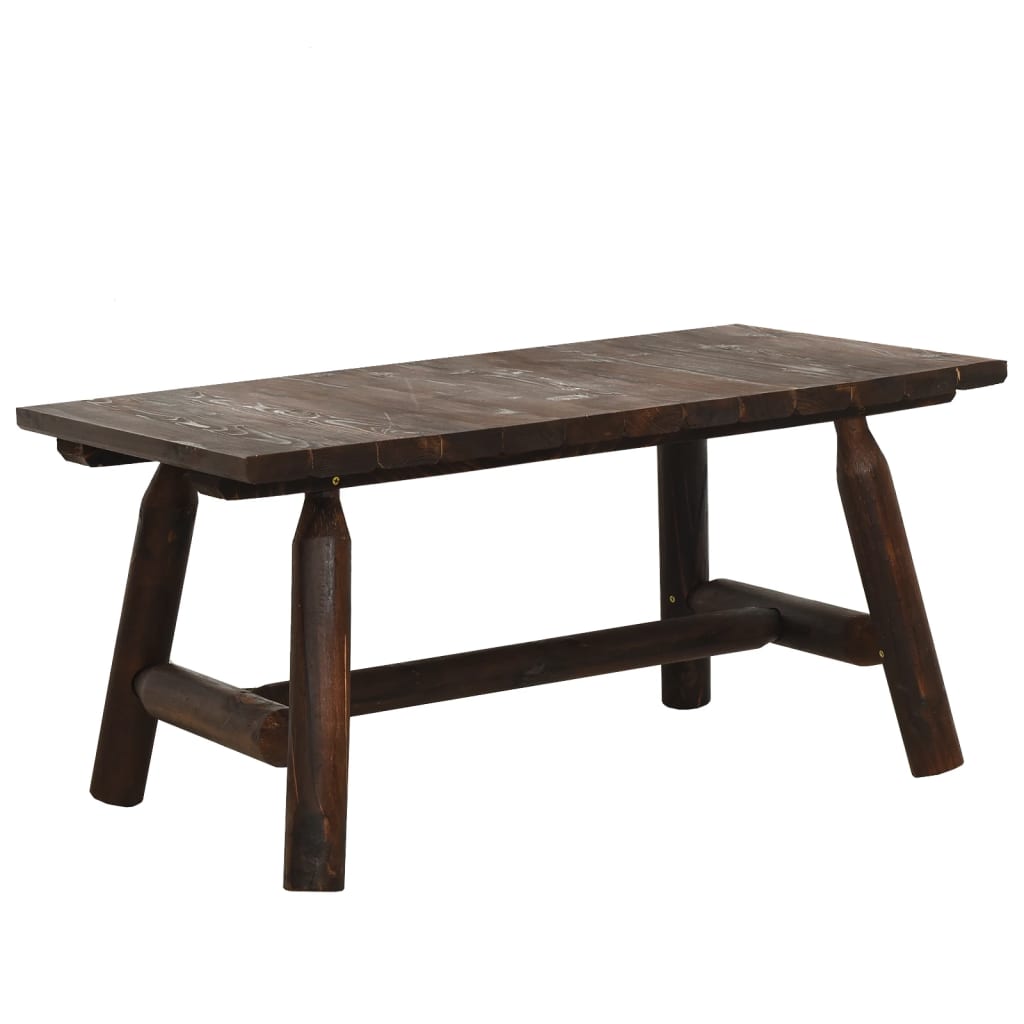 Solid Wood Spruce Coffee Table 90x50x41 cm - Stylish & Durable