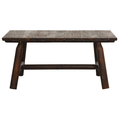 Solid Wood Spruce Coffee Table 90x50x41 cm - Stylish & Durable