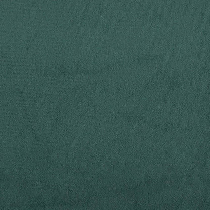 Elegant Dark Green Velvet Slipper Chair - Luxurious Accent Seating