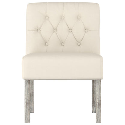 Slipper Chair LinenButton Design