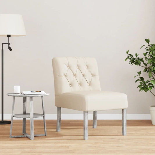 Slipper Chair LinenButton Design