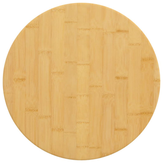 Table Top Ø40x1.5 cm Bamboo